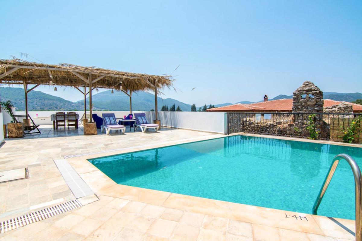 Alanya Villa Sleeps 4 Pool Air Con WiFi Kayaköy Dış mekan fotoğraf